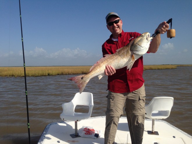 Ryan Rush with Redfish