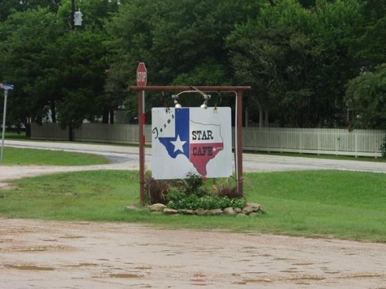 Texas Star Cafe Sign