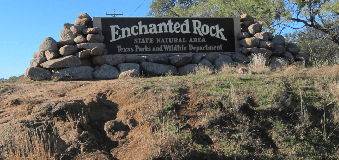 Enchanted Rock Entrance