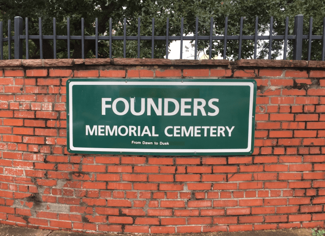 Founders Memorial Cemetery
