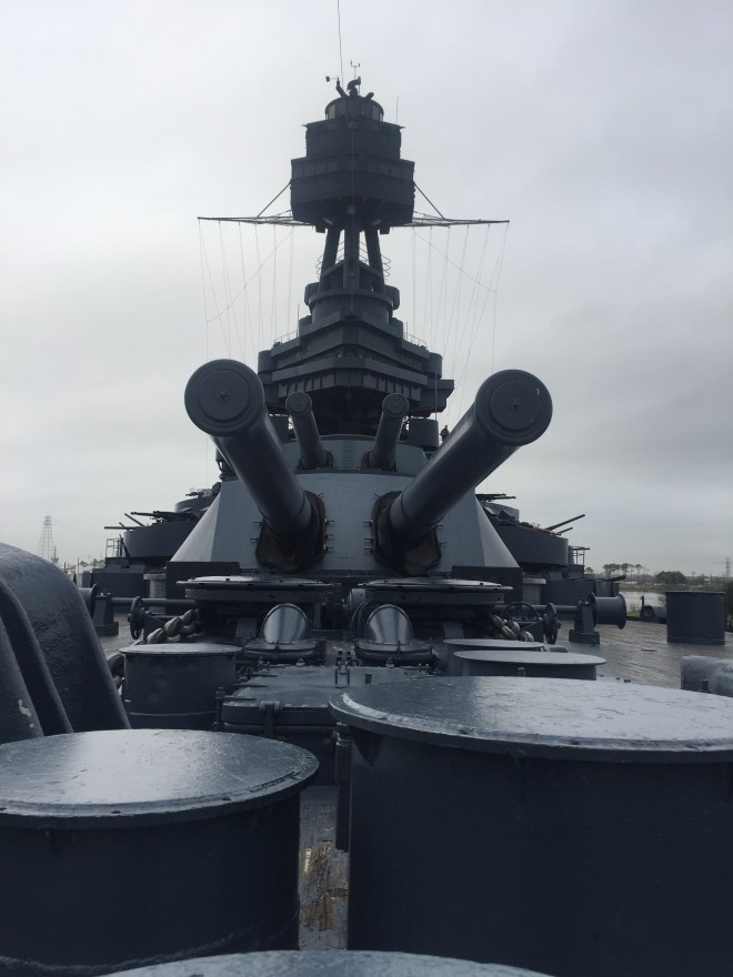 Battleship Texas Guns