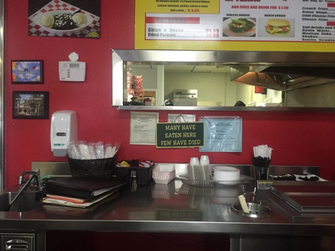 Marco's Burger Counter