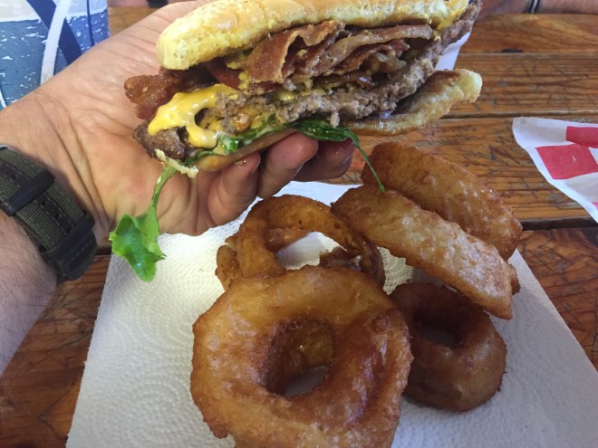 Billy Bob's Burger in Hand