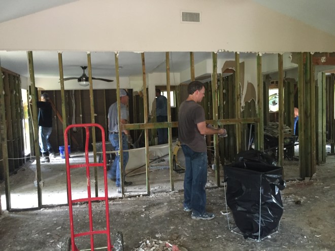 KBC TBM Sheetrock Removal