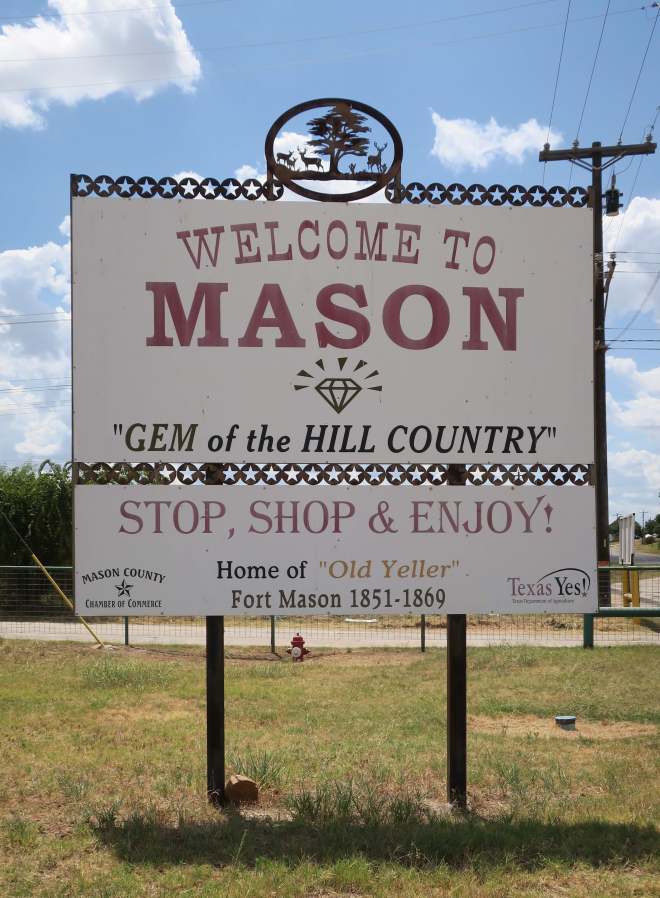 Mason City Sign