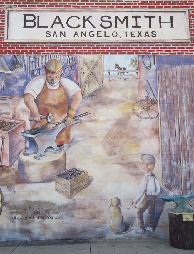 Blacksmith Mural