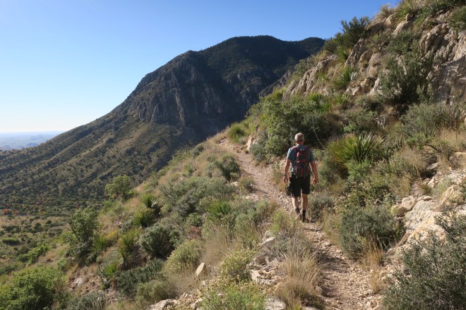 Doyle on Tejas Trail
