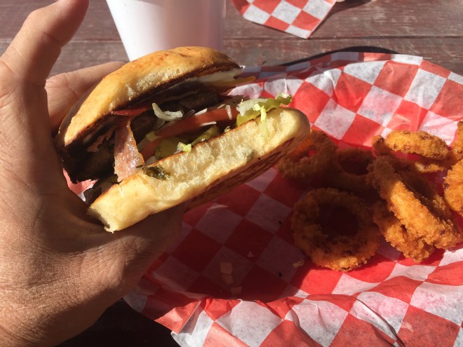 Brown's Drive In Burger Profile